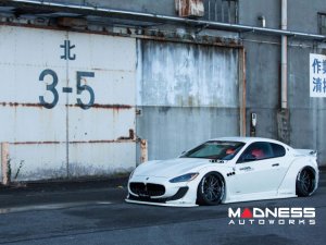 Maserati GranTurismo Custom Wheels - VWS-2 by Vossen - Matte Gunmetal / Matte Black Barrel